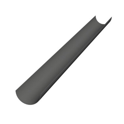 FloPlast 16m 170mm XtraFlo Industrial Gutter Kit - 4 x 4m Sections - Grey