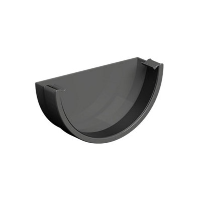 FloPlast 16m 170mm XtraFlo Industrial Gutter Kit - 4 x 4m Sections - Grey