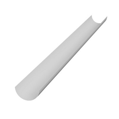 FloPlast 16m 170mm XtraFlo Industrial Gutter Kit - White - Complete Set