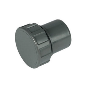 FloPlast ABS Solvent Weld Access Plug 32mm Grey