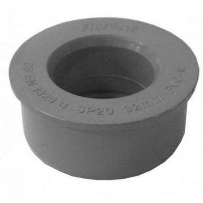 FloPlast Boss Adaptor - Solvent Weld 50mm Grey