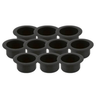 FloPlast Inspection Chamber Blanking Plug 110mm Pack of 10, PVC push-fit.