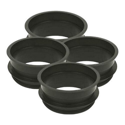 FloPlast Inspection Chamber Riser Pack of 4 - 200mm Height, 300mm ...