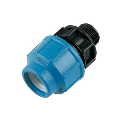 FloPlast Male Adaptor 20mm MDPE x 1/2" Mi