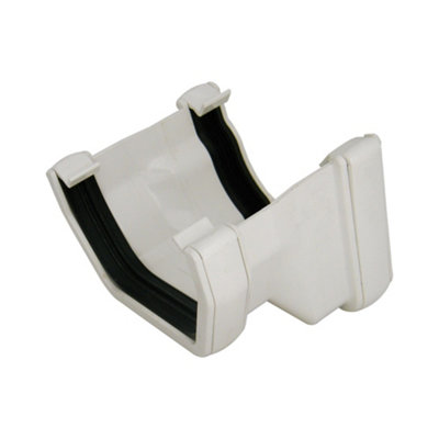 FloPlast Niagara Adaptor To Square Right Hand White