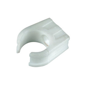 FloPlast Overflow Pipe Clip 21.5mm White
