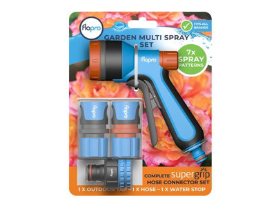 Flopro 70300786 Garden Multi Spray Gun Set FLO70300786 | DIY at B&Q