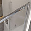 Flora Chrome Pivot Shower Door - (W)900mm