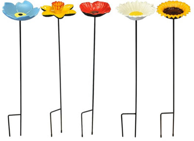 Floral Bird Feeders - Poppy, Daffodil, Sunflower, Daisy & Forget Me Not