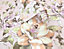 Floral Fairies Pink Children's Wallpaper
