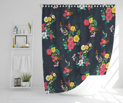Floral Pattern (Shower Curtain) / Default Title Price Comparisons | Compare The Build
