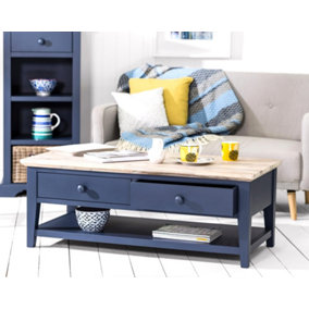 Florence Coffee Table - Navy Blue