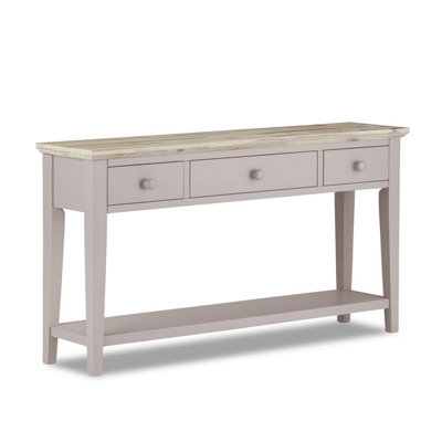 Florence Large Console Table - Truffle