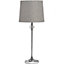 Florence Luxury Chrome Table Lamp