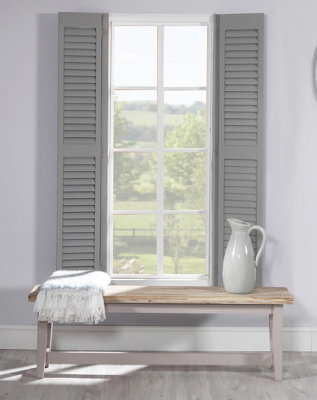 Florence Solid Acacia Hardwood Dining Bench 140cm - Truffle