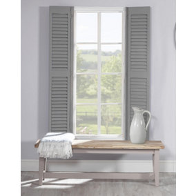 Florence Solid Acacia Hardwood Dining Bench 140cm - Truffle