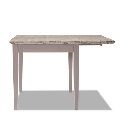 Florence Square Extendable Kitchen Dining Table in Truffle
