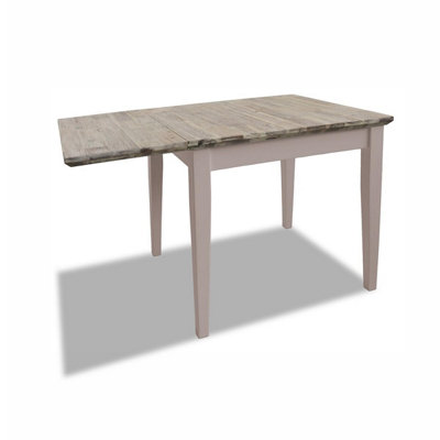 Florence Square Extendable Kitchen Dining Table in Truffle