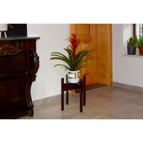 Florny Handmade Solid Wood Plant Stand (40 cm)