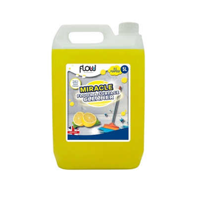 Flow All Purpose Lemon Floor & Surface Cleaner 5L
