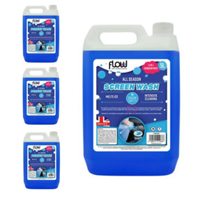 Flow All Seasons 5:1 Concentrate Screen Wash Blue - 20 Litre