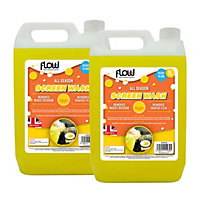 Flow Summer Ready To Use Screen Wash Orange - 10 Litre