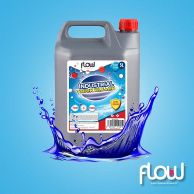 Flow Thick Bleach Industrial Strength Multi Purpose Cleaner (5L) Extra ...