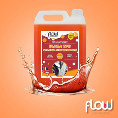 Flow Traffic Film Remover Concentrate TFR 200:1 Dilution Car Wash ...