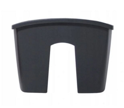 Flower Bridge Hanging Planter Plant Pot Fence Railing Balcony Decking Garden Pot Anthracite Medium
