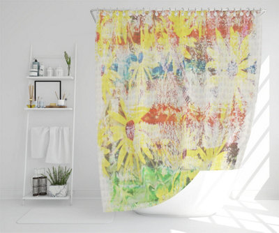 FLOWER BURST (Shower Curtain) / Default Title Price Comparisons | Compare The Build