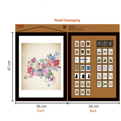 Flower Canvas Room Decor Gifts for Girls Peel and Stick - 5