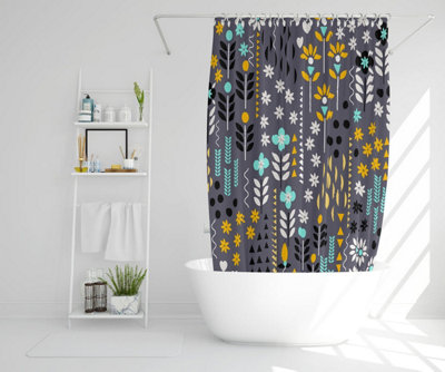 Flower Print (Shower Curtain) / Default Title Price Comparisons | Compare The Build