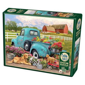 Flower Truck Jigsaw Puzzle 1000 Pieces