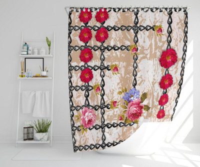 Flowers & Chains (Shower Curtain) / Default Title Price Comparisons | Compare The Build