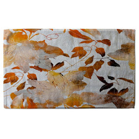 Flowers in Autumn Colours (Bath Towel) / Default Title