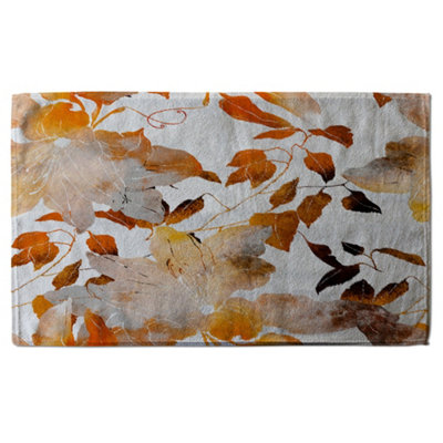 Flowers in Autumn Colours (Kitchen Towel)