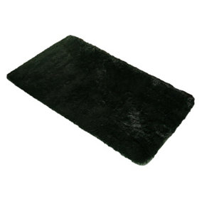Fluffy Rug Anti-Slip Plain Shaggy Floor Mat