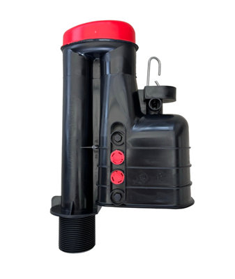 Fluidmaster Dual Flush Syphon 8" WRAS Certified Toilet Cistern Flush Parts with Built-in Overflow FREE DELIVERY