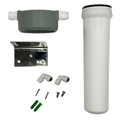Fluoride and Heavy Metal Removal Water Filter System with Newton Ultra Ceramic Candle and Chrome Tap
