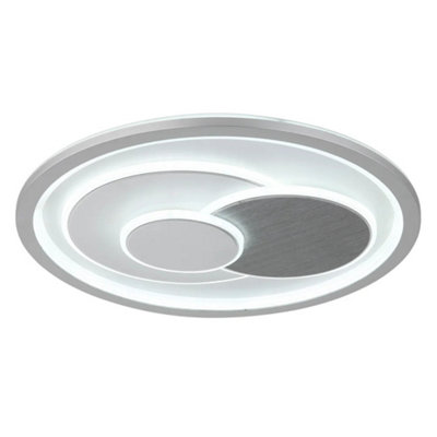 Flush Ceiling 36W LED Round Modern Ceiling Light Fitting CCT Colour Select