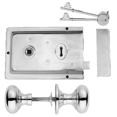 Fluted Rim Lock and Door Knob 6