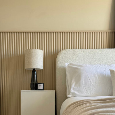 Fluted Wall Panel - Paintable & Moisture Resistant - Panels by Sofia - Landscape - 2440mm h x 590mm w x 18mm thick