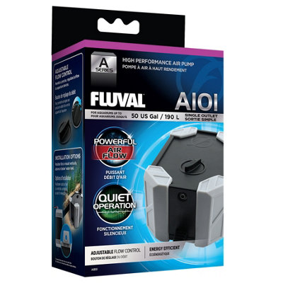 Fluval Air Pump Oxy Water Oxygenator A101 Aquarium Fish Tank