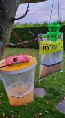 FLY TRAP Fly Trap Fly Catcher Fly Bait Fly Trap Bag Outdoor Fly Trap ...