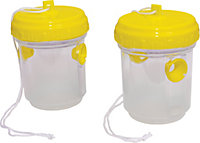 Flying Insect Fly Wasp Mosquito & Hornets Killer Catcher Bait Trap NO CHEMICALS