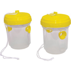 Flying Insect Fly Wasp Mosquito & Hornets Killer Catcher Bait Trap NO CHEMICALS