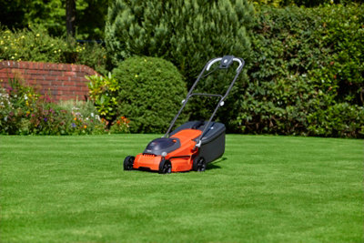 Flymo 36V EasiStore 380R Cordless Lawnmower 38cm Twin Grass Trimmer 3x ...