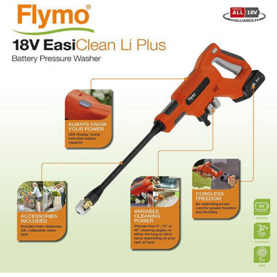 Flymo EasiClean Plus Portable Pressure Cleaner