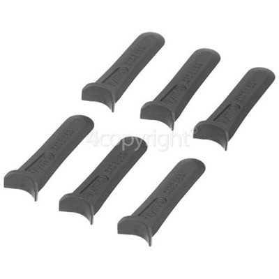 Flymo Genuine FLY014 Plastic Lawnmower Blades - Pack of 6