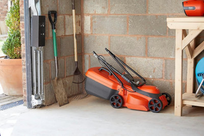 Flymo SimpliCompact 300 Wheeled Electric Lawnmower - 1000 W Motor, 30 ...